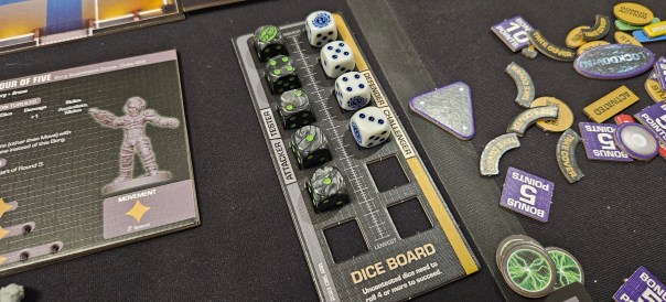 It also handles the "roll more dice than your opponent and get a guaranteed bunch of hits" problem. Double nice!