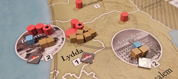 An arms cache makes Lydda a tempting target for the British. Mainly because those are British arms!