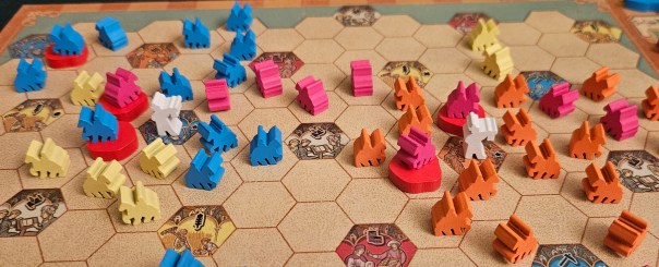 Honestly, I might prefer cubes. The texture of the envoys makes it harder for my eyes to parse the board state.