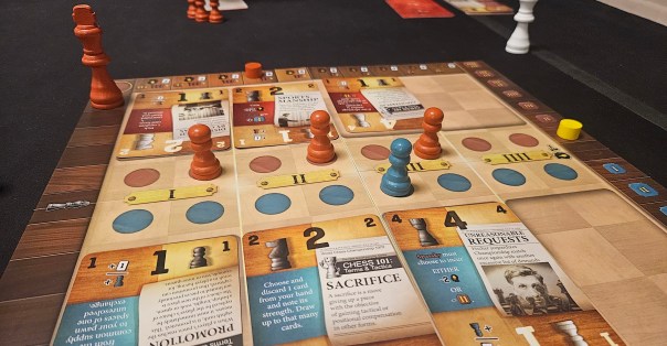 Which is kinda funny, because most of the time in chess I'm cursing my own pawns.