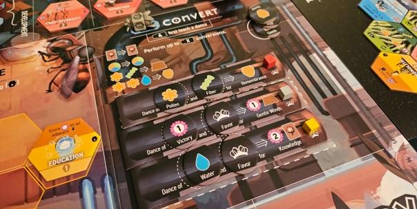 Conversions or conversations? Or both? There will absolutely be people who get frumpy at me for thinking about bee eusociality as expressed in Apiary. Buncha lame-ass anti-thinking bores.