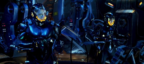 These two engage in filthy intercourse after kicking kaiju ass. In real life.