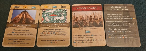 Minor complaint: The "stay eligible" event cards are often too obvious. There's not enough tradeoff to taking them.