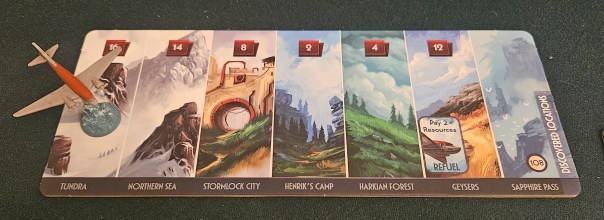 You can also visit a wide range of "discovered locations" off to the side. It's a lot.