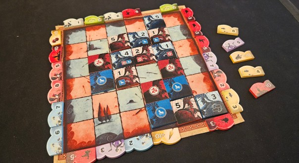 Homer may have represented the Trojan War as a petty feud between gods, but Knizia represents it as a petty feud between dorks with too much time on their hands.