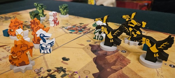 that quickly transforms into AUGH! once the spears come out