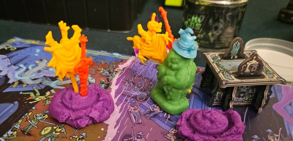 My 10yo went to great lengths to ensure that every single weapon was put to use. My 10yo went to great lengths to ensure that every single weapon was put to use.