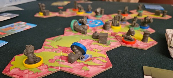 They're lying down because they're damaged, not because I couldn't be bothered to place them upright. Although honestly that wouldn't be too remote a possibility in this game.