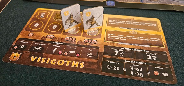 It does bug me a little bit that the standees are in front of the flat tokens. But oh well.