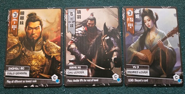 The beefy boys and gals of the Chu-Han Contention.