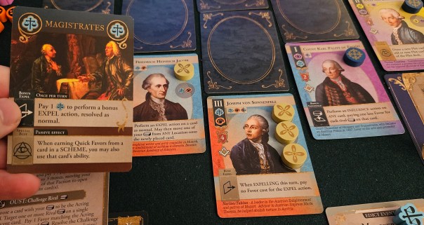 I'm not going to discuss the faction stuff too much in the review, but I will say here that declaring yourself the micropope is always satisfying. I'm not going to discuss the faction stuff too much in the review, but I will say here that declaring yourself the micropope is always satisfying.