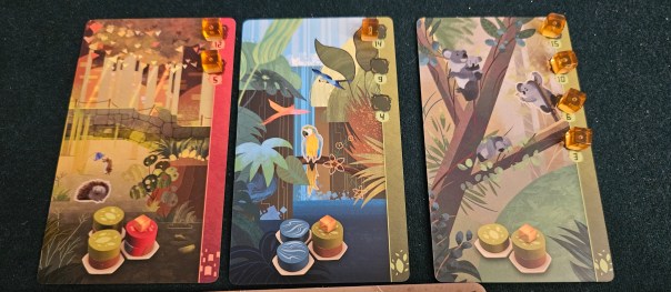 Not very well, as you can see from the discs remaining on my cards.