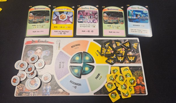 Give me two Restaurants and I'll deliver you Mars.