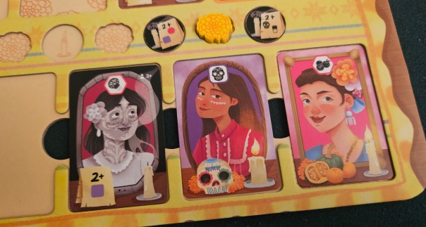 Cool face paint! I want face paint like that. (I would look terrible.)