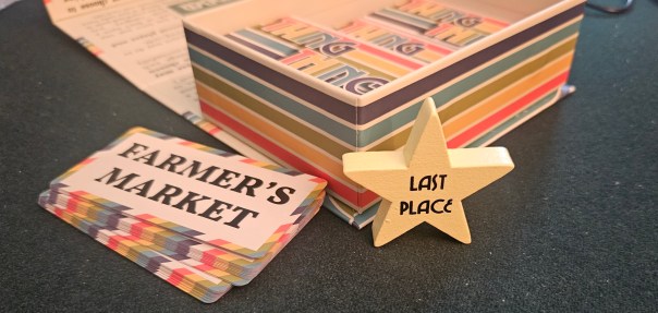 I love that last place token. It feels like a prize but it is not.