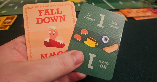 in this case, literal dope, injected to make the hot dog man fall on his ass