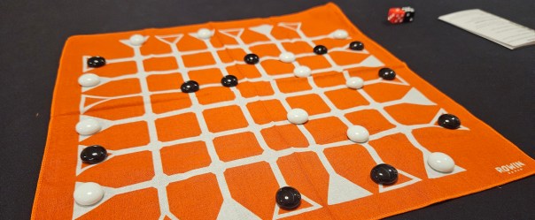 the sea below the port was tuned to the color of a safety vest