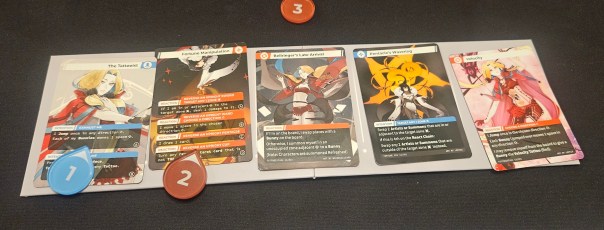 Normally you can't play an intention later in the chain, but I'm playing as a character who breaks that rule.