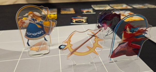 I like the characters that can move fast. That way, I can jump in front of everybody's sword because I didn't think ahead properly.