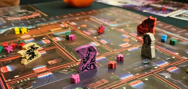 As you can see from the passed-out guests, he's been working on it for two hours straight.