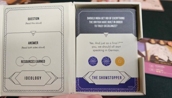 In one session with my wife and sister-in-law, every single question posed to me had something to do with women's rights. And, of course, that was the session where I had been leaning into a Supremo strategy. I think my face was a permanent shade of pink.