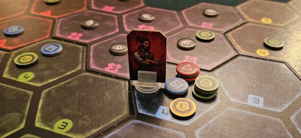 This is how he appears in a corpo's office. With a hot-pink katana.