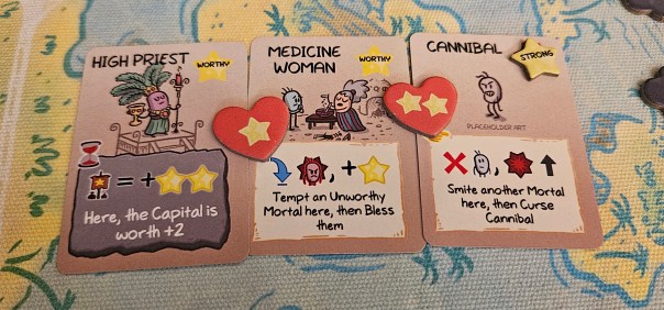 Actually, this turned into a miniature story of hope and redemption. I murdered the medicine woman. Later, she was resurrected and wound up in a relationship with the cannibal again. Love wins, my friends. Love wins.