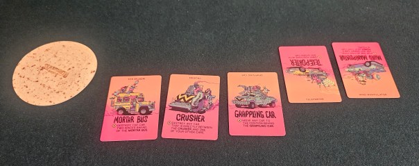 After taking this picture, I chucked it disc-like toward the stack of coasters on the counter, only for it to knock over a pencil holder. So surely it could shred a repurposed school bus. After taking this picture, I chucked it disc-like toward the stack of coasters on the counter, only for it to knock over a pencil holder. So surely it could shred a repurposed school bus.