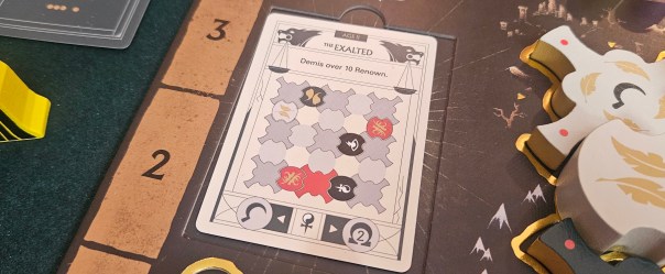 My one quibble: There are only three cards per age. Gimme more!