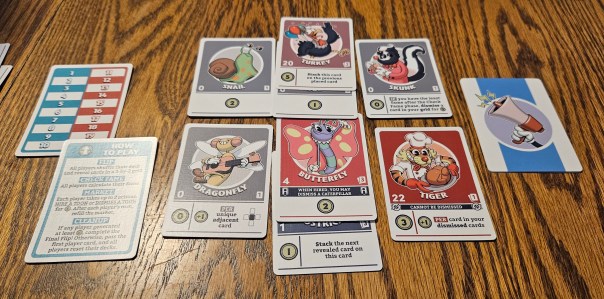 The solo mode is basically a race to hit 30 points while the game discards cards from the market. It's blindingly easy.