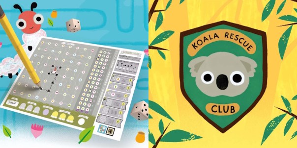 Weird bugs of Australia, the board game. "KOALAS AREN'T BUGS." Nah, pretty sure they are.