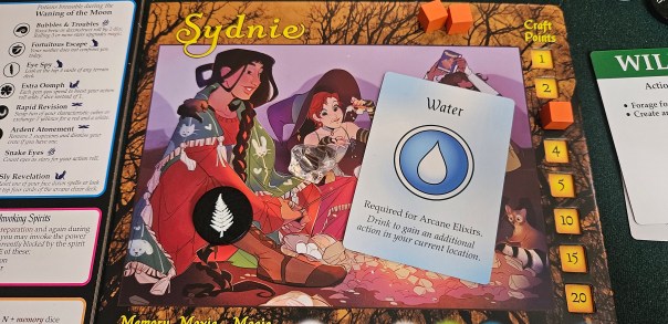 Also pictured: water. Which is a card and not a token, for some reason.